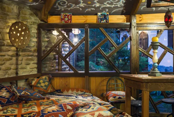 Круглая беседка