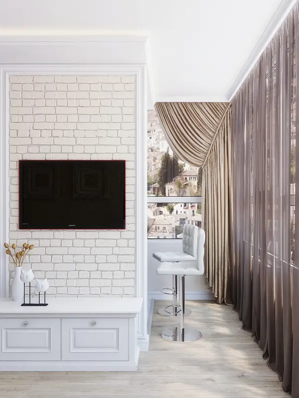 Французская элегантность для гостиной и кухни