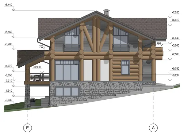Трогательный дом с брутальным характером