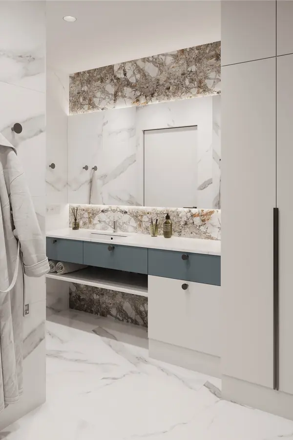 Квартира с современным интерьером для молодой семьи