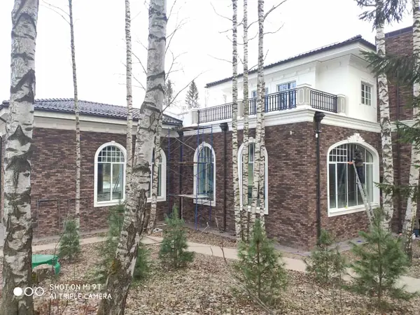 Дом в классическом стиле. Клинкерная плитка.