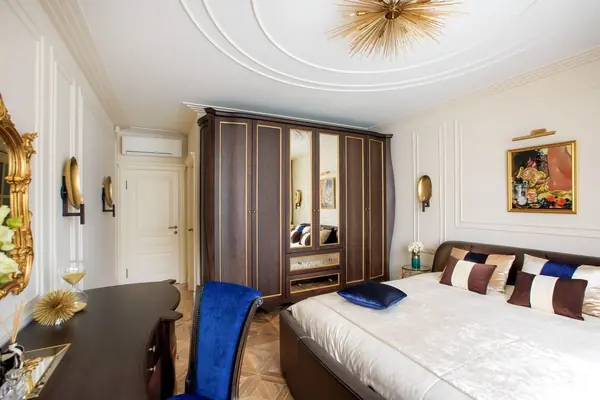 Золото в интерьере. Реализация