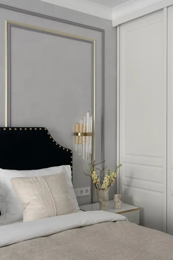 Неоклассика с акцентами индиго