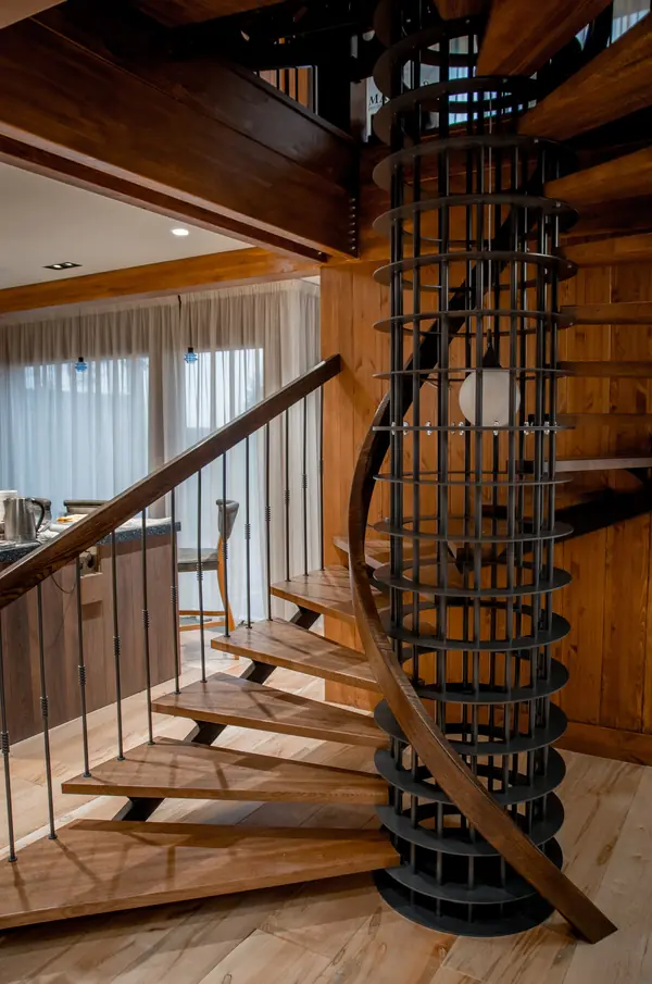 Авторская лестница и мебель
