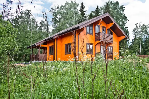 Деревянный дом из клееного бруса 237 метров (СП-237 GOOD WOOD)