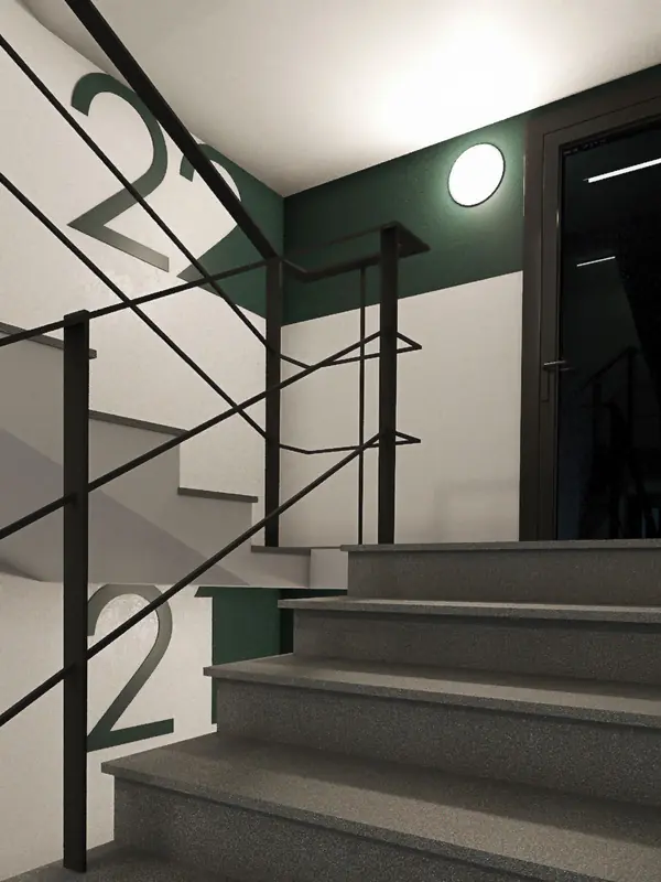 Дизайн МОП PR-9 ЖК ITOWER дом №1