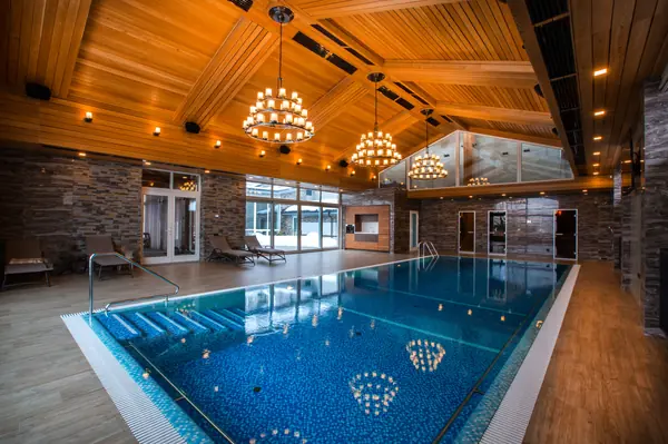 Гостевой домик с сауной и бассейном