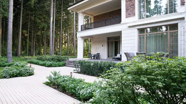 Вилла в стиле Райта. КП "Грибово" 2018 г.