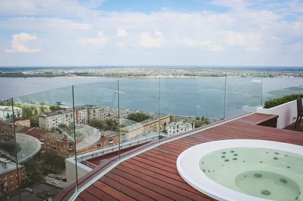 Терраса на 25 этаже