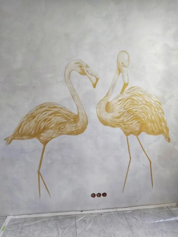 Художественная роспись в интерьере