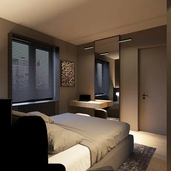 Дизайн двухкомнатной квартиры 60 м2