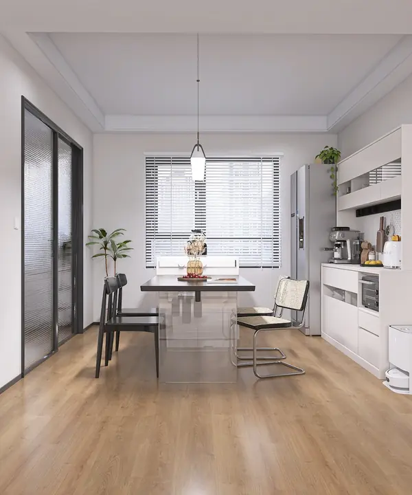 Современная кухня-гостиная 58 м²