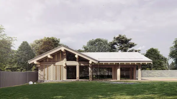 Архитектурный проект бани премиум класса Strada