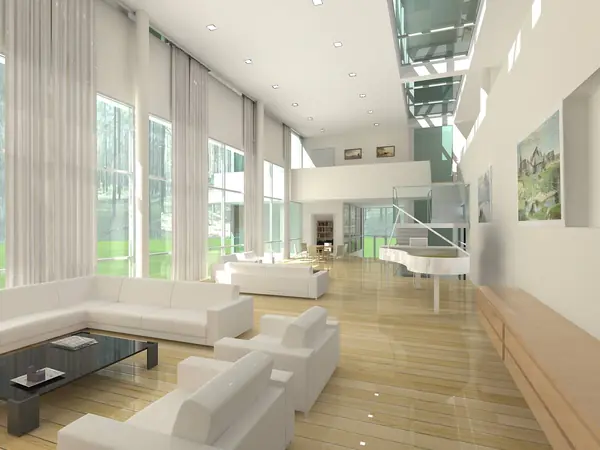 Проект загородной виллы в Подмосковье