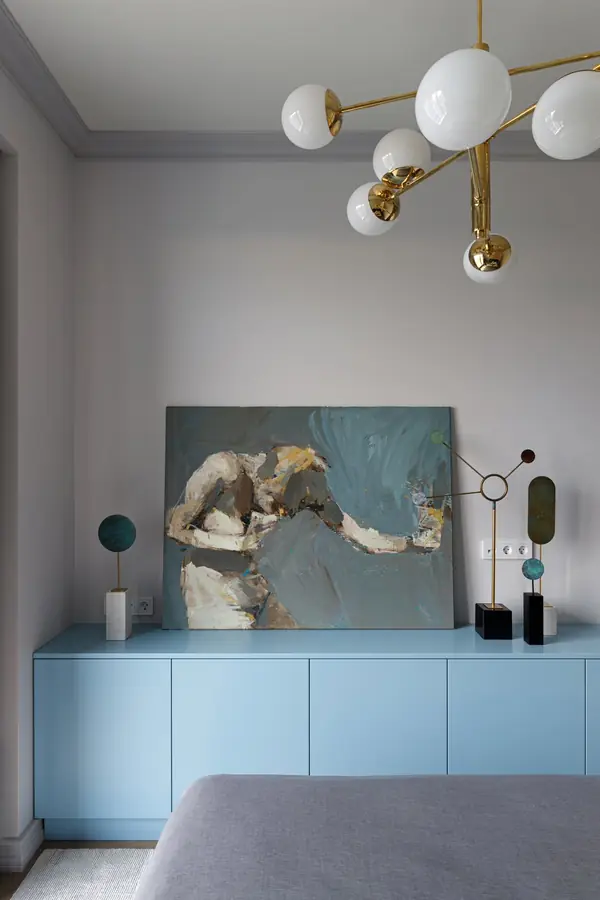 Современная классика реализованный дизайн-проект в ЖК "Прайм парк"