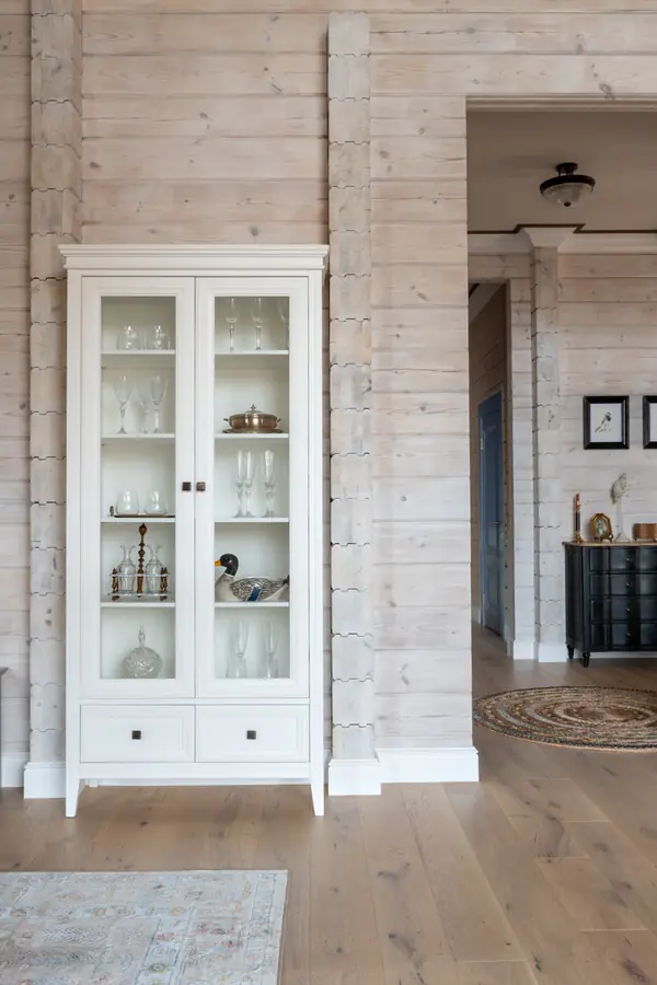 Интерьер деревянного дома