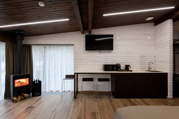 отдельно стоящие дома в эко-отеле Алтика