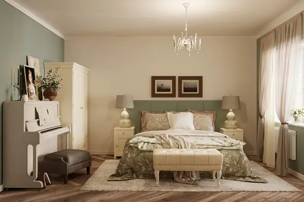 Спальня в классическом стиле