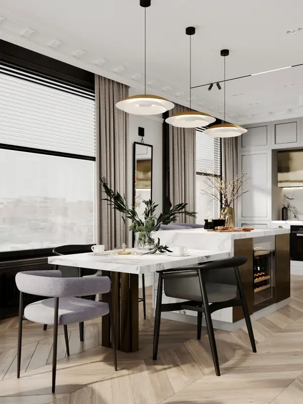 Квартира для сына дизайнера с отличным вкусом