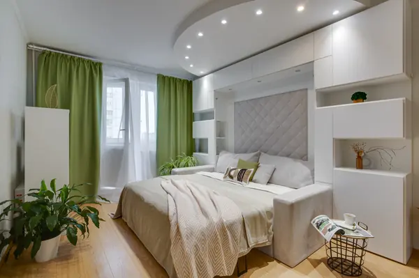 Хоумстейджинг двухкомнатной квартиры для сдачи в аренду