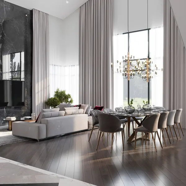 Дизайн-проект загородного дома 239 м2 в Воронеже