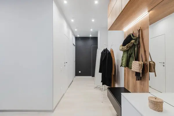 Bright hallway in a modern style