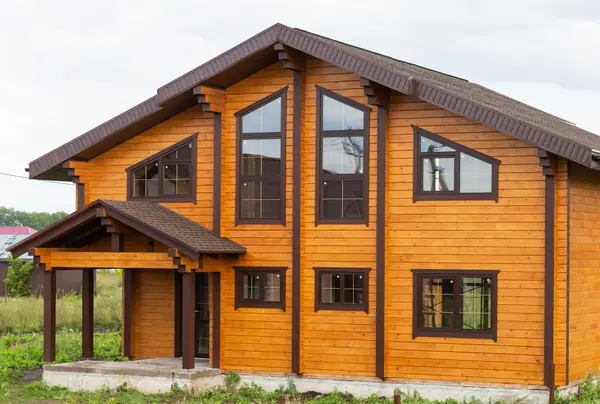 Загородный дом из бруса
