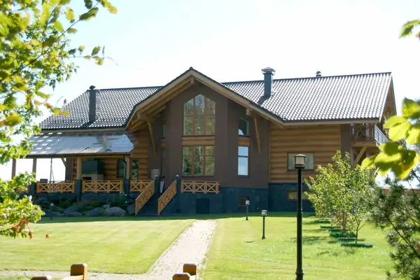 Дом в стиле Рустика с террасой