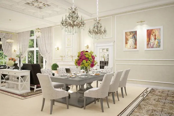 Дизайн интерьеров особняка.Классика