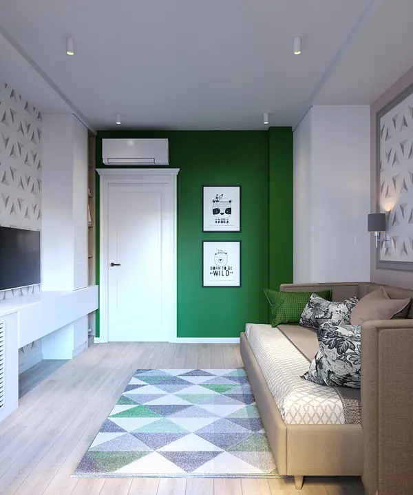 Квартира с солнечными акцентами