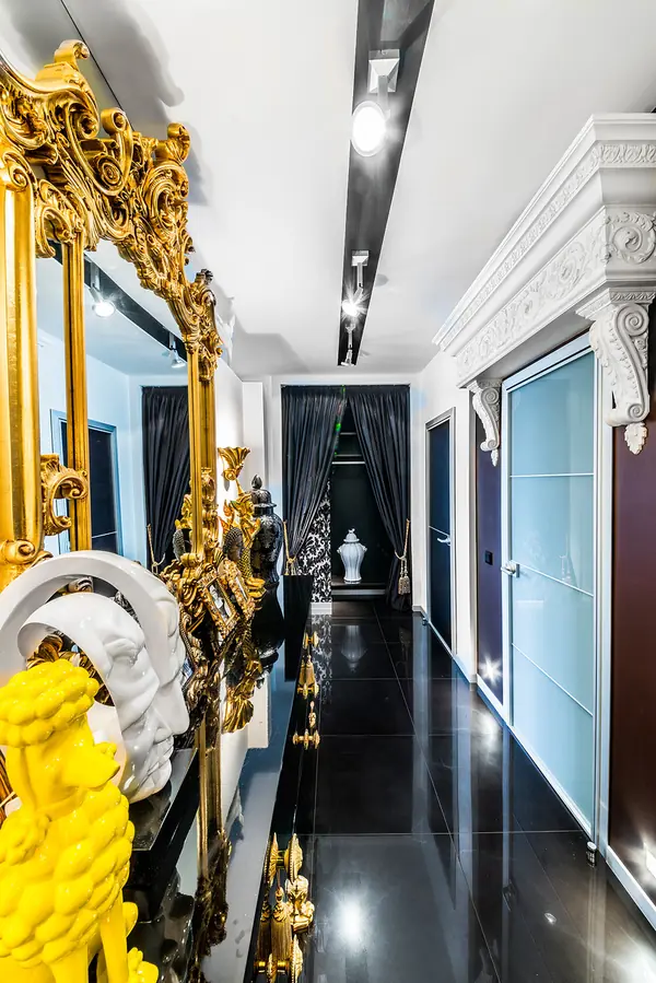 Съёмка интерьера квартиры в стиле фьюжн.