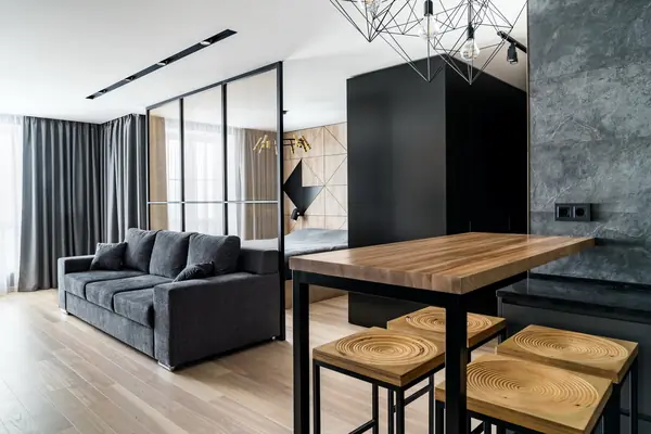 Лофт с видом на парк