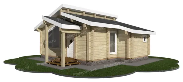 Бани и баньки из бруса, бревна и лафета