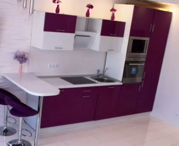 Кухня с фасадами мдф пленка МДФ