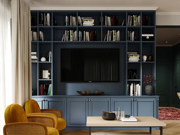 Дизайн-проект кухни-гостиной