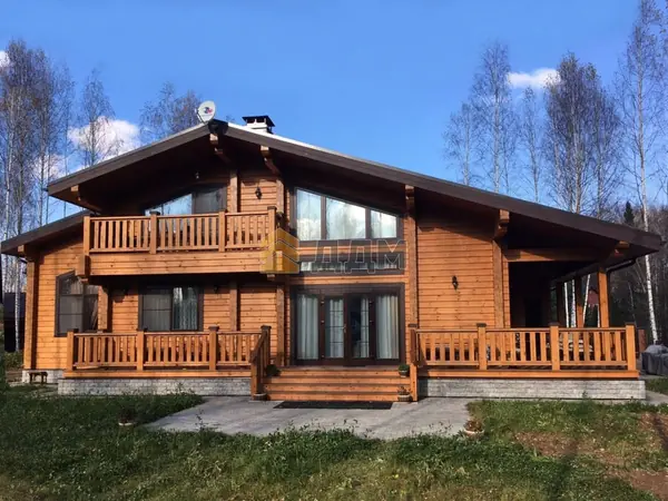 Дом из клееного бруса "Марфино"