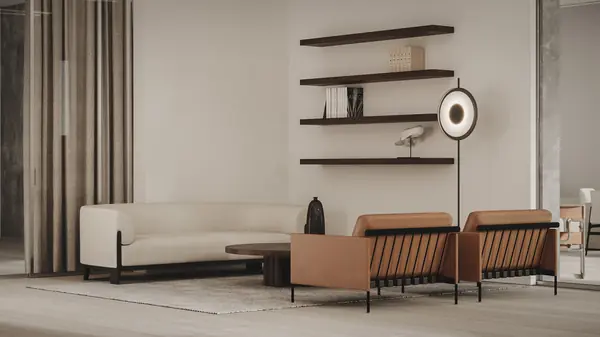 The Whale – Minimalist modern hall