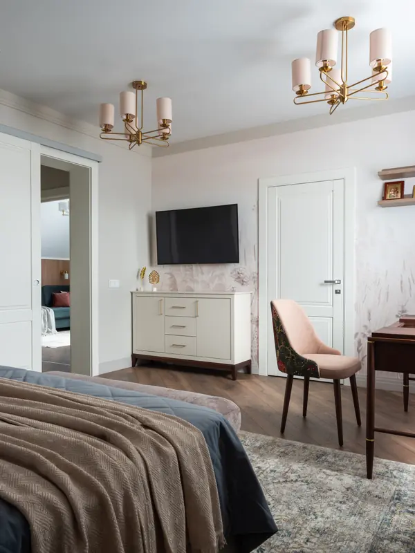 Двухэтажный дом с террасой площадью 170 м²