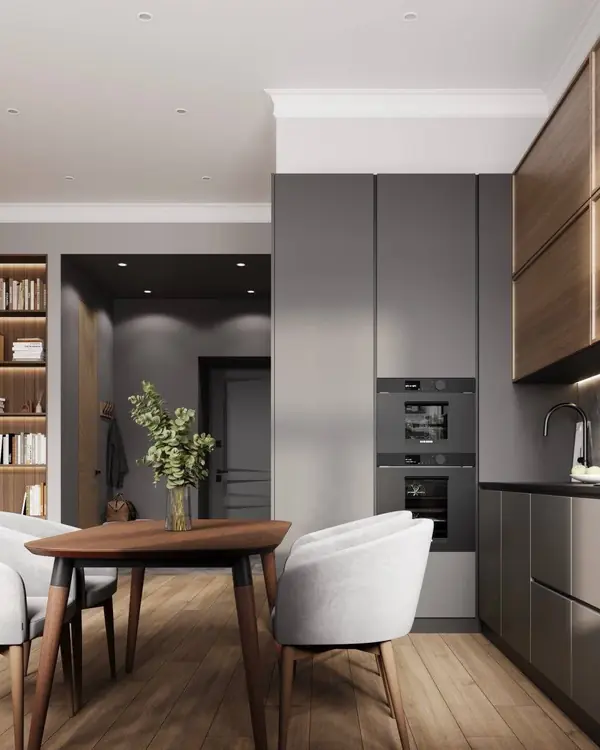 Дизайн-проект 3-х комнатной квартиры для семьи с 4-мя детьми.