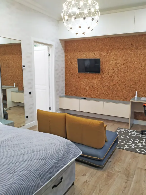 Подростковая комната с элементами лофта