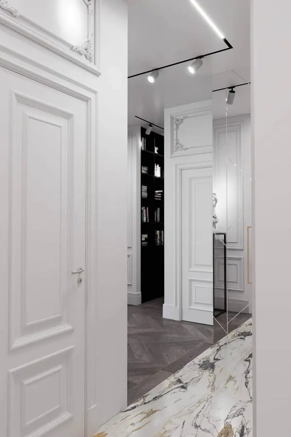 Дизайн и ремонт квартиры в ЖК «Царёв Сад» — Театр контрастов