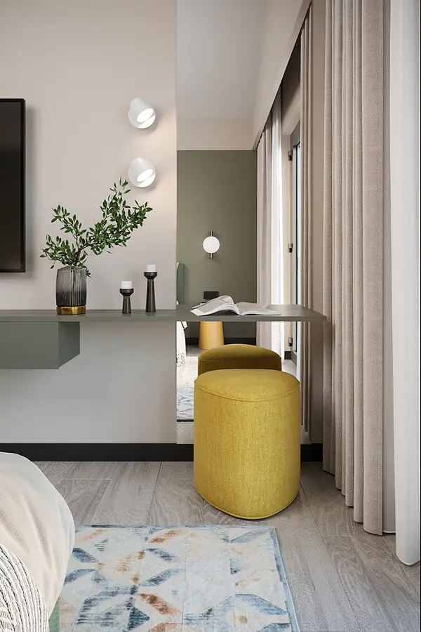 Дизайн интерьера дом 71 м² фьюжн Ольховка Кантри Клаб