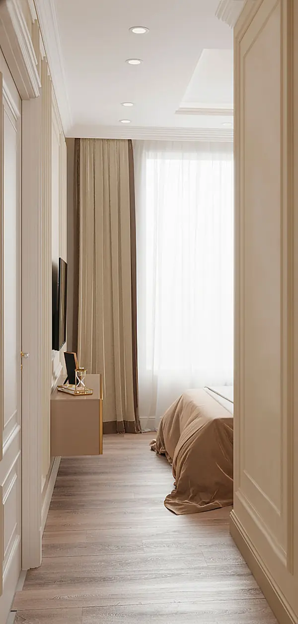 ДИЗАЙН ИНТЕРЬЕРА КВАРТИРЫ В ЖК ОГНИ, 60 КВ.М.