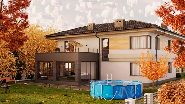 American Home in Autumn Breath by ACG Group