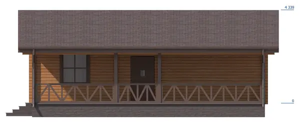 Дом из профилированного бруса "Химки"