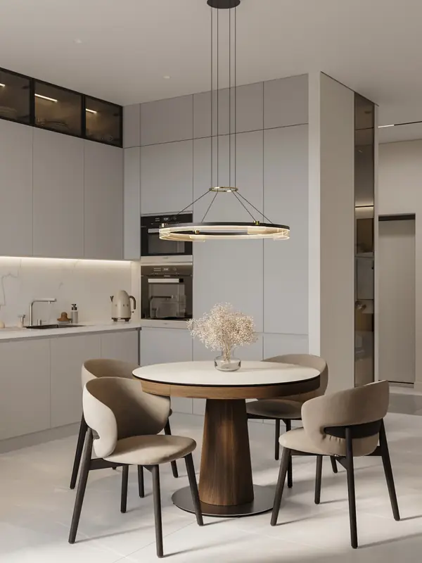 Современная квартира в Москве 78 м²