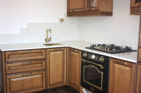 Столешница и стеновая панель из кварцевого композита Avant