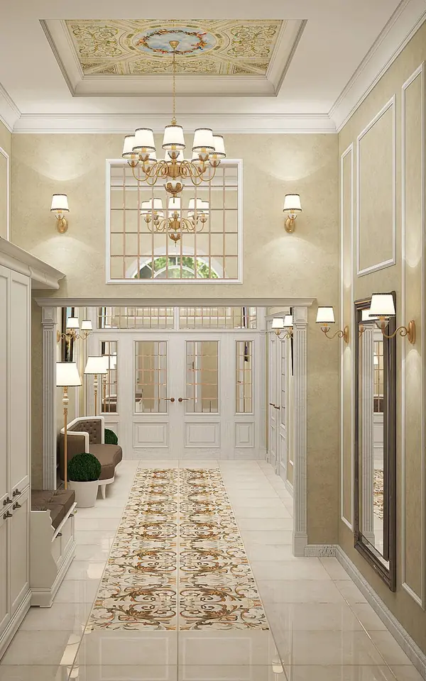 Дизайн интерьеров особняка.Классика
