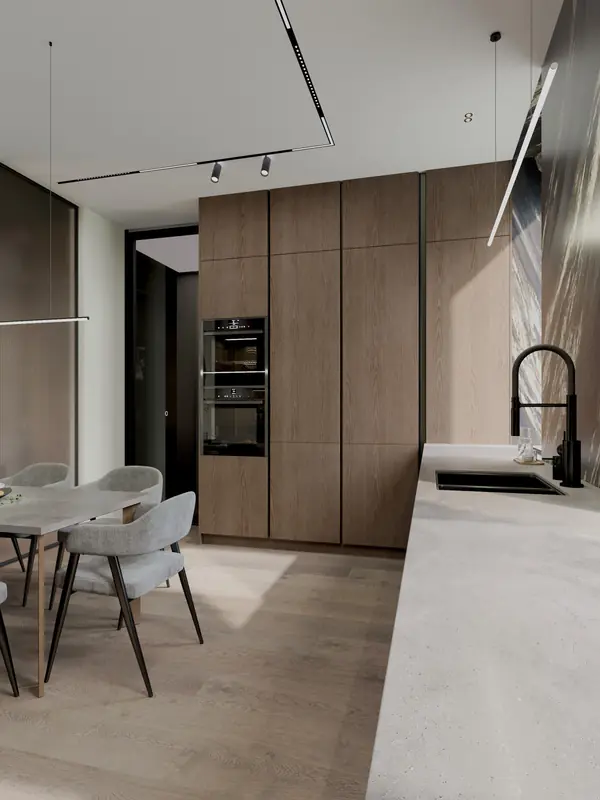 Загородный Дом Кухня