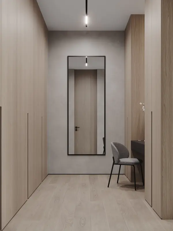 Квартира 144,8 m в стиле современный минимализм